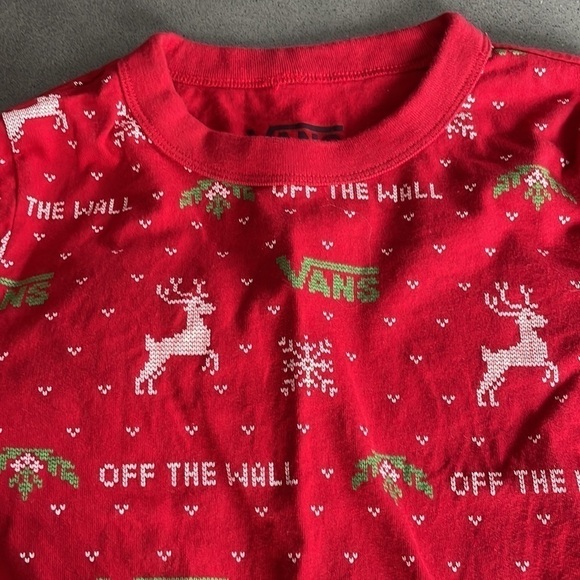 Vans unisex holidays Christmas 2pcs pajamas - Picture 2 of 7